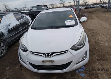 2015 Hyundai Elantra Se из США, поврежденный, VIN 5NPDH4AE9FH584633